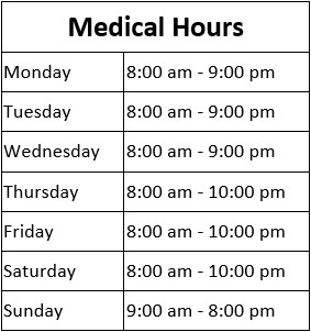Medical Use Hours